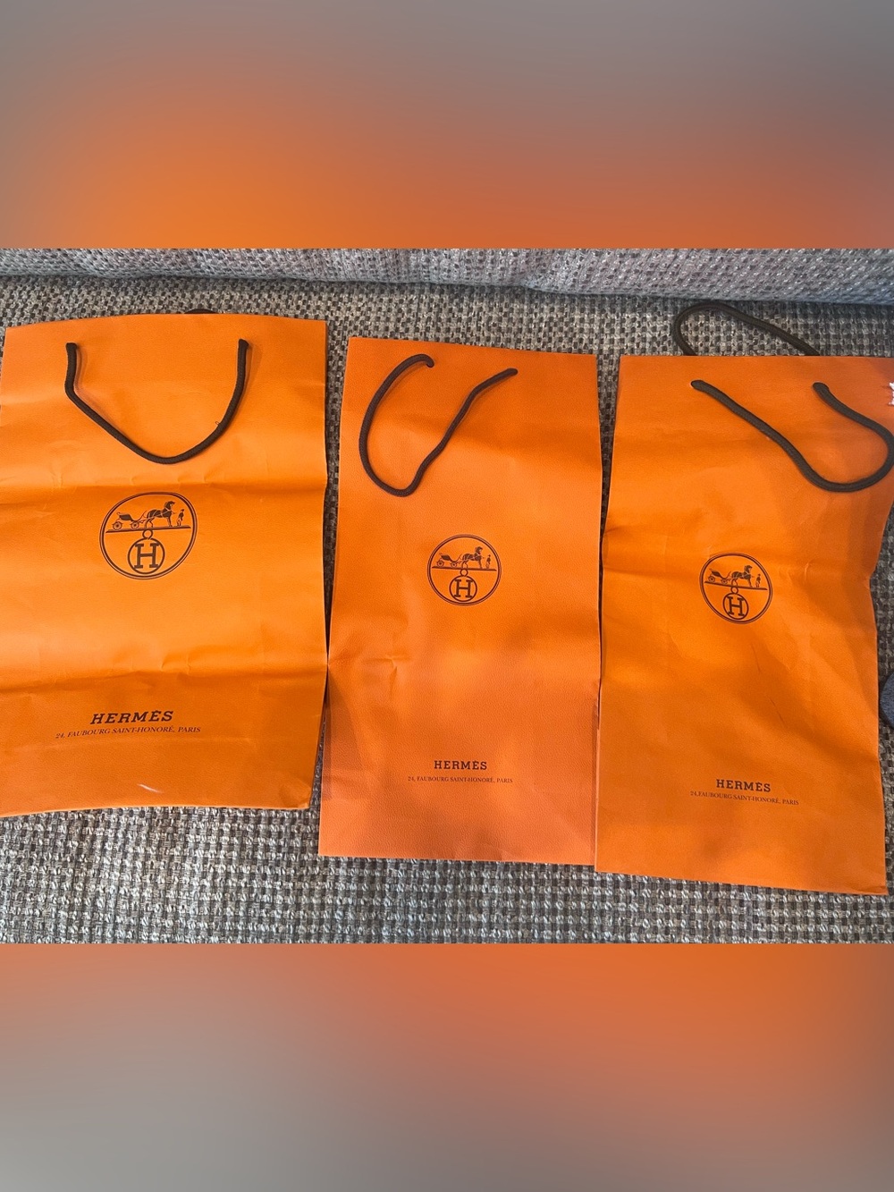 Hermes Shopping Bags